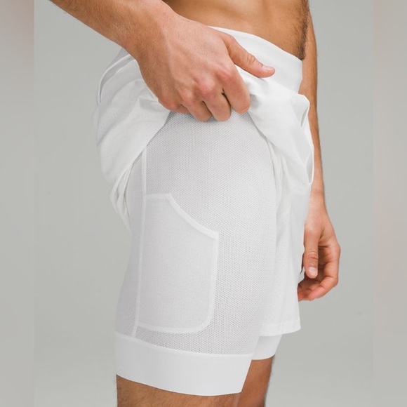 Lululemon Vented Tennis Short Bone - Picture 2 of 7